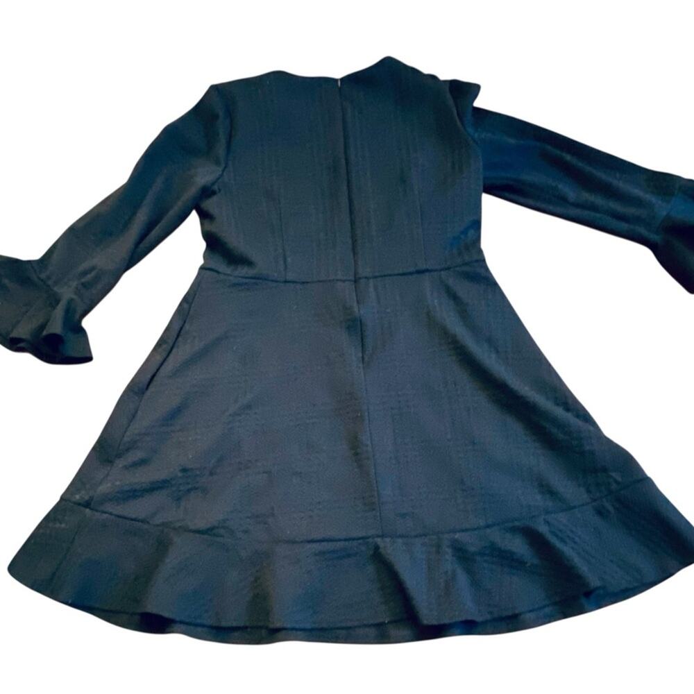 Eliza J Navy Blue Mini Dress with Flared Sleeves - Picture 5 of 7
